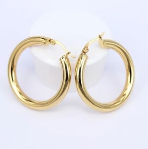 Big round hoop earnings